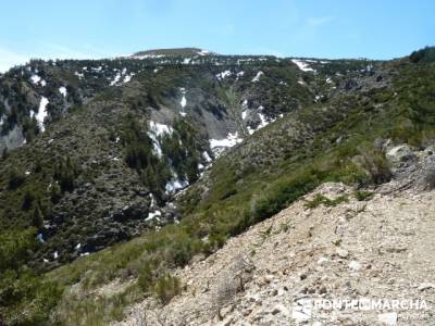 El Puerto del Reventón - San Ildefonso - Rascafria; senderismo rio mundo